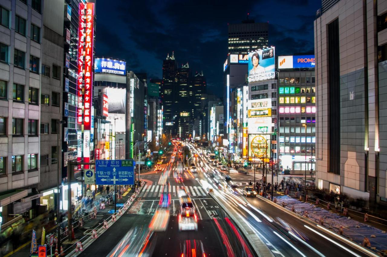 Glou Higashi Shinjuku Hotel Tokio Exterior foto
